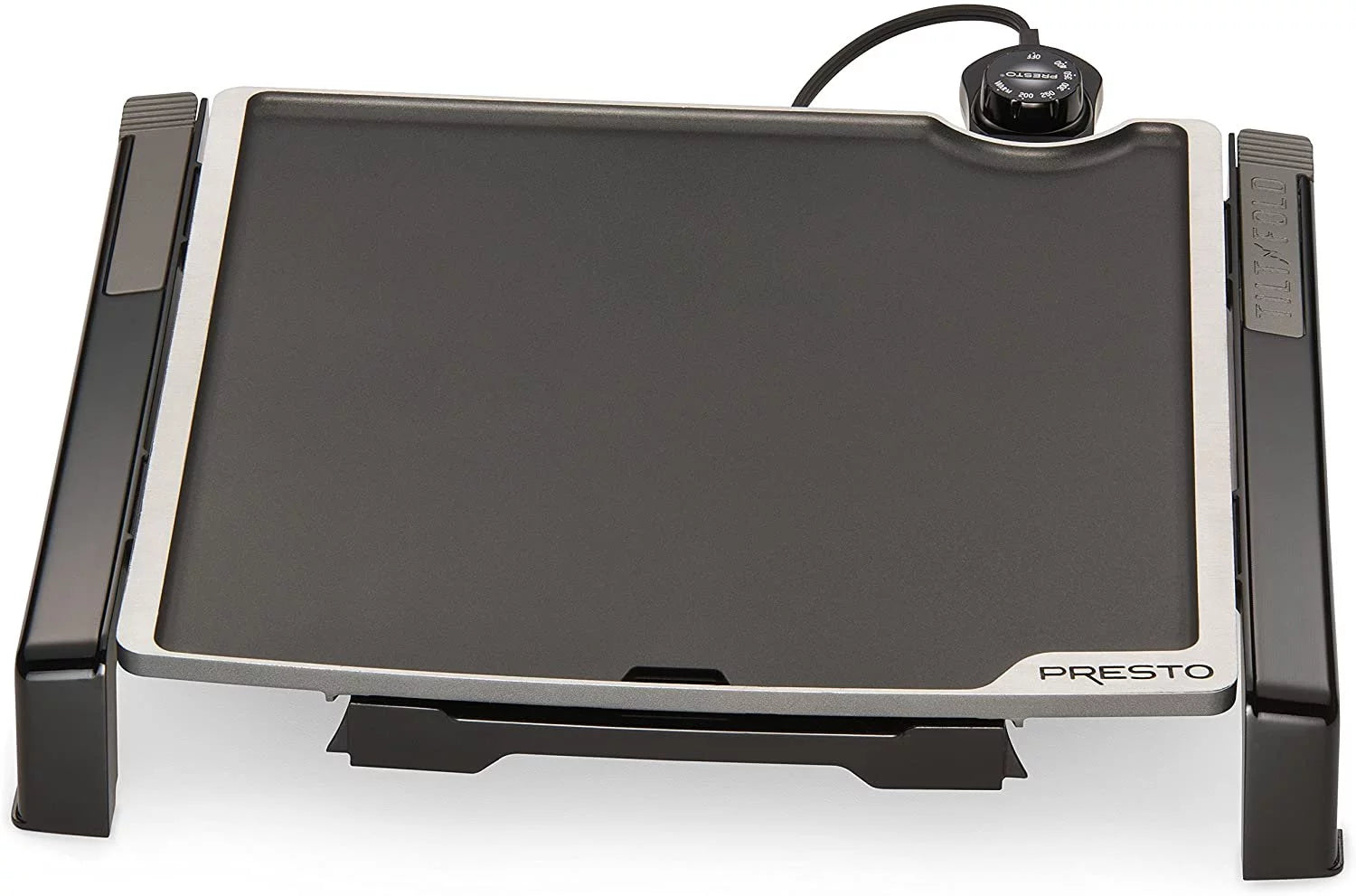 Presto 07071 15-inch Electric Tilt-n-fold Griddle, Black