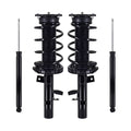 Front - Rear Set of 4 Quick Complete Strut-Coil Spring For 2012-2013 Ford Focus