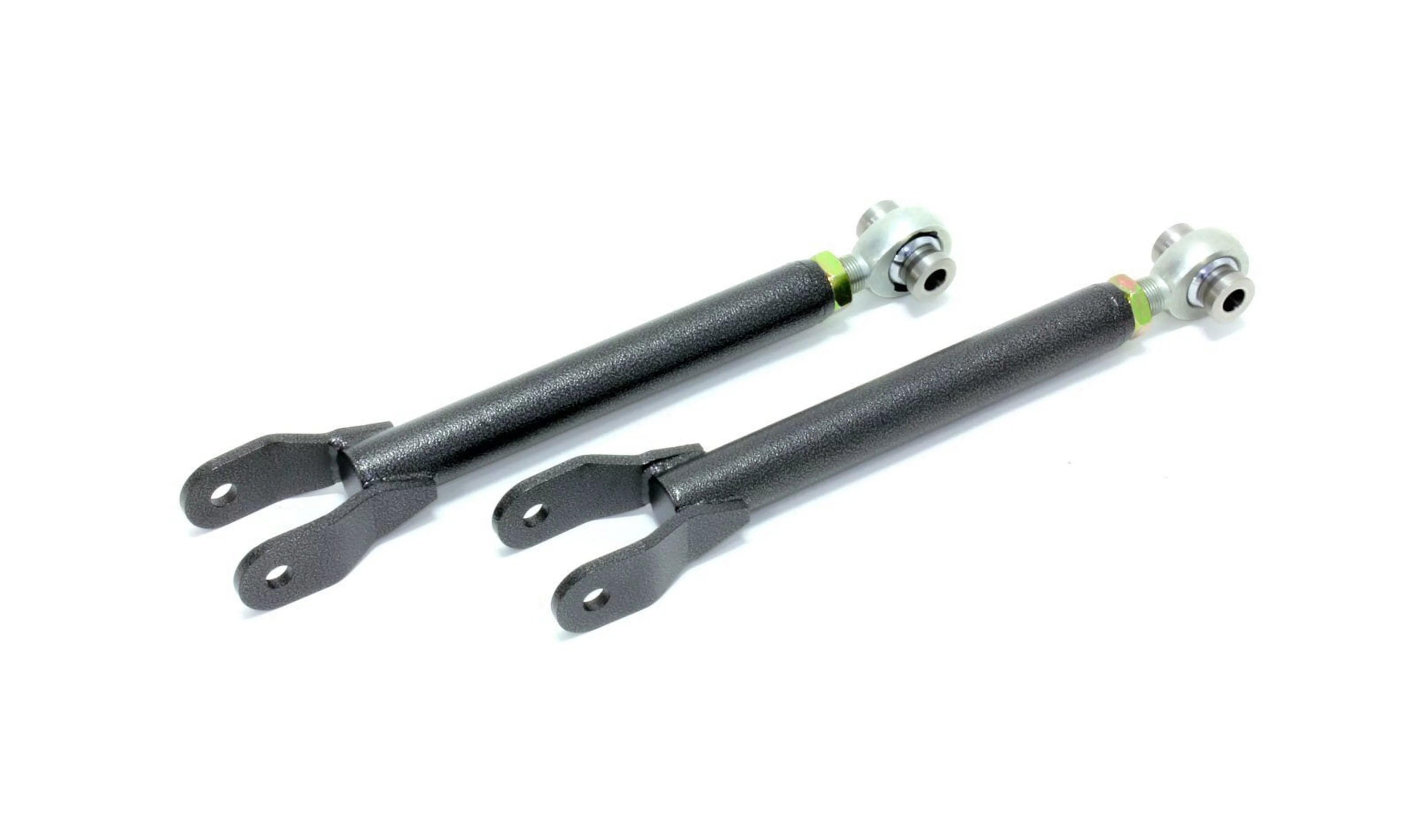 Trailing Arm, Rear, Lower, Tubular, Spherical Rod Ends, Steel, Black Hammertone Fits select: 2010 CHEVROLET CAMARO SS, 2011-2015 CHEVROLET CAMARO LT