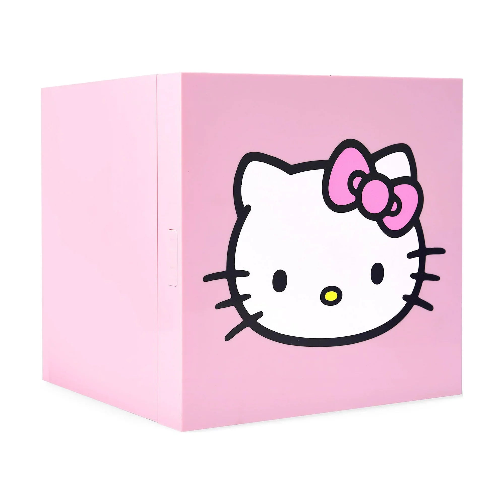 Restored Hello Kitty 18426 Pink Cooler Mini Fridge 6.7L Single Door 9 Can ACDC (Refurbished)