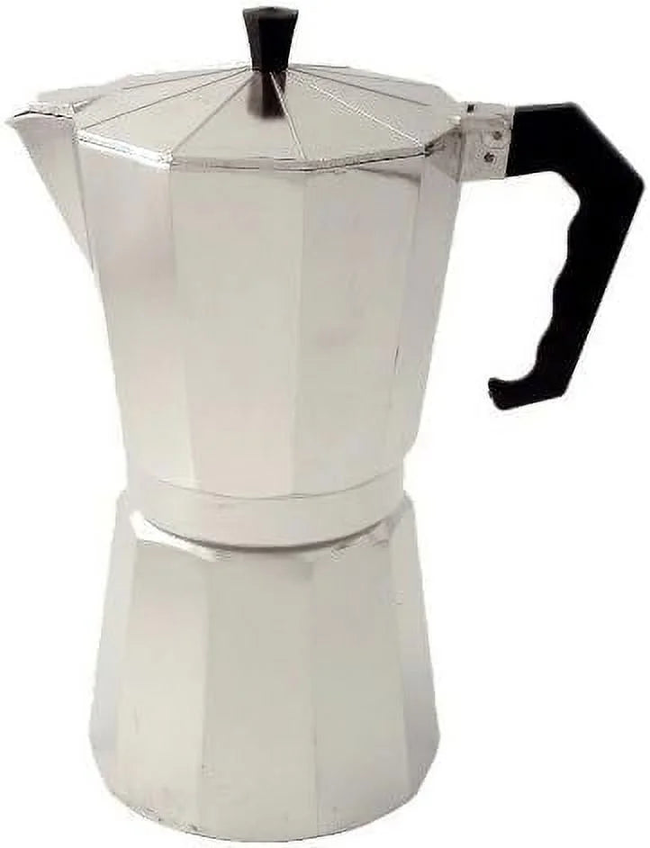 12 Cup Aluminum Moka Espresso Maker