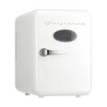 Restored Frigidaire EFMIS137-White Portable Retro 6-can Mini Fridge, White (Refurbished)