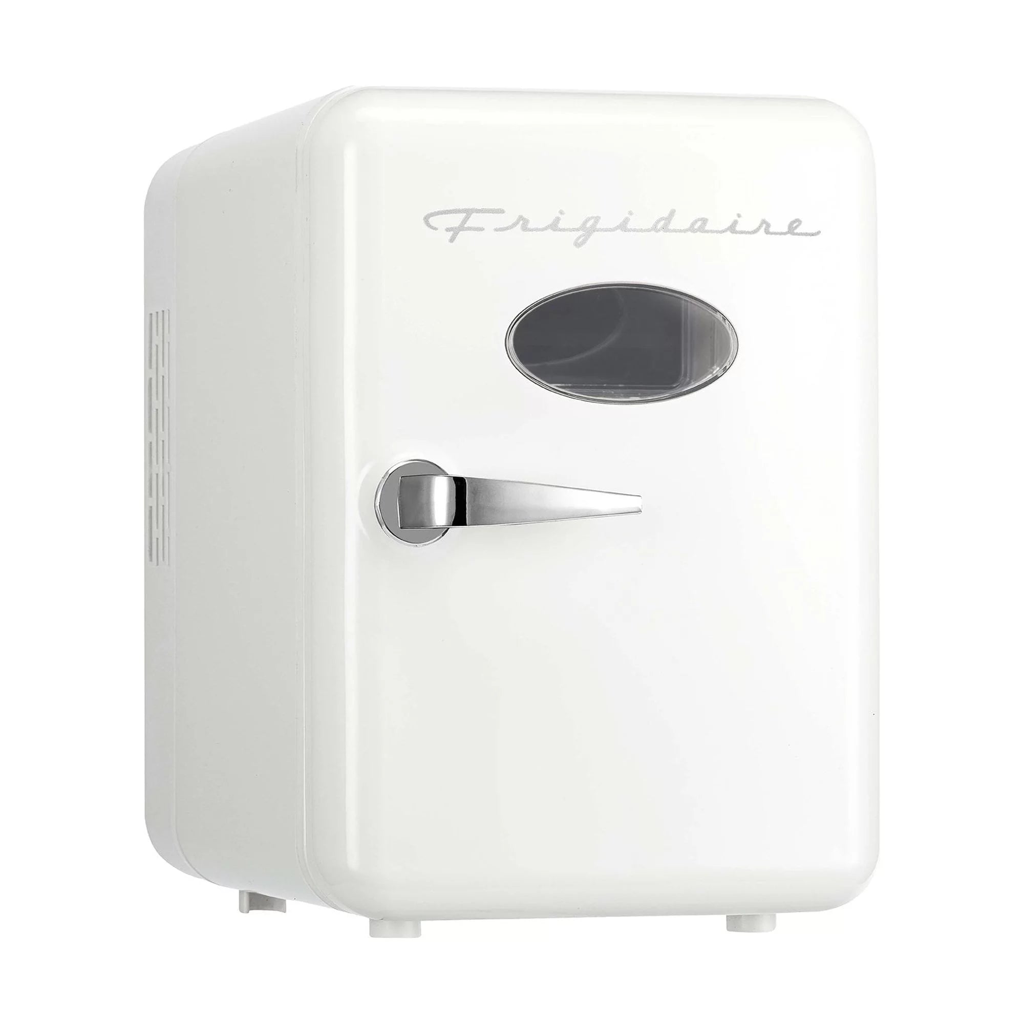 Restored Frigidaire EFMIS137-White Portable Retro 6-can Mini Fridge, White (Refurbished)