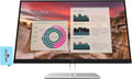 HP E27u G4 QHD USB-C Monitor 189T3AA#ABA Bundle with Docztorm Dock, 27 QHD IPS (2650x1440) 60Hz Display, 1 HDMI 1.4, 2 DisplayPort 1.2, Ideal for Office Work, Black/Silver (2023 Latest Model)