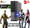 Restored Gaming Dell Desktop Computer SFF PC Core i5 CPU 8GB Ram, 120GB SSD, 2TB HDD, NVIDIA GT 730, Keyboard & Mouse, WiFi, Win10 Home (Refurbished)
