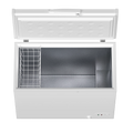 10 Cu. Ft. Chest Freezer with Removable Basket, Fast Freeze Middle Deep Freezer, Adjustable 7 Thermostat Free Standing Top Door Compact Freezer for Homes, Apartments, Garages and RVs