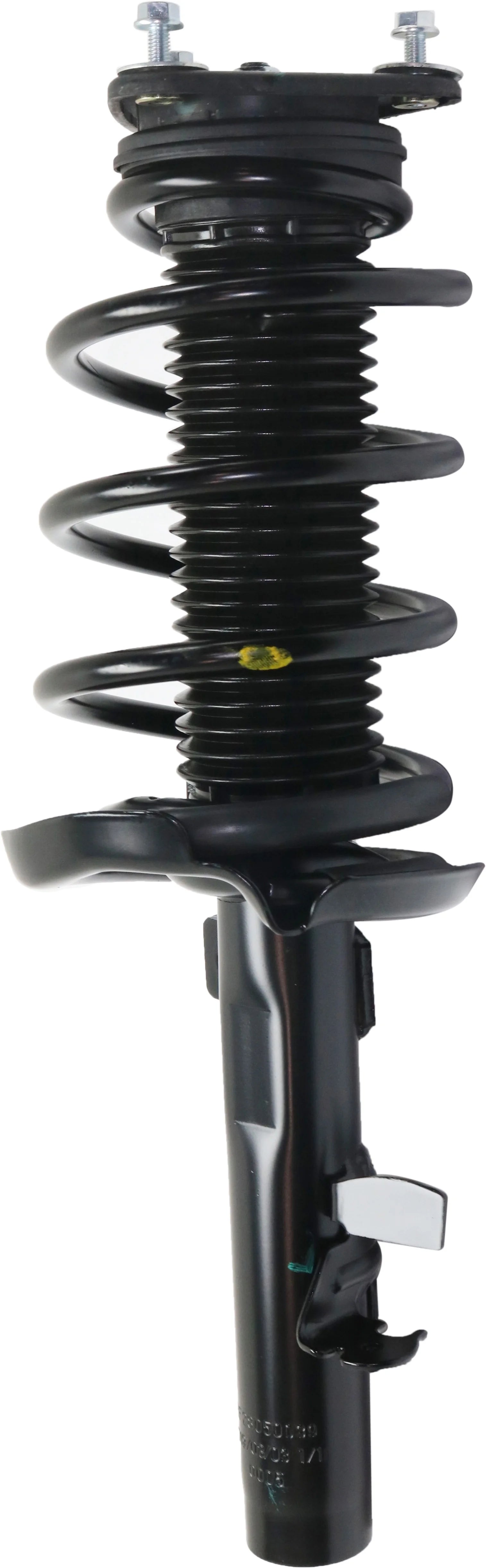 Shock Absorber and Strut Assembly Compatible with 2012-2013 Ford Focus Front, Passenger Side Front Wheel Drive Black
