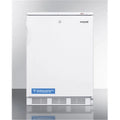 Accucold  3.5 cu. ft. x 24 in. Counter Height -25 deg C Manual Defrost All-Freezer with Lock - White