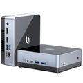 CyberGeek Nano Win 11 Pro Mini PC, Intel N5095A Quad-Core(Beat N5105) Up to 2.9Ghz, 4GB RAM 3200MHz, 512GB SSD Mini Computer, Micro Desktop with 4K Dual Display, USB-C, WiFi/BT, RJ45/HDMI/VESA