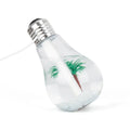 Mini USB Bulb Humidifier and Air Purifier with LED Lights