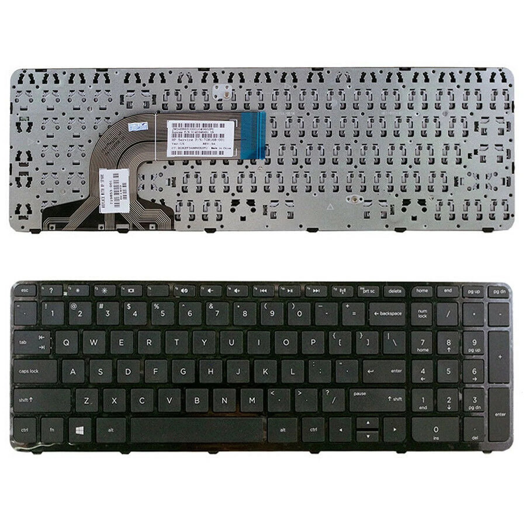NEW US Keyboard with Frame for HP Pavilion 15-E 15-N 15-F 15-G 15-R 749658-001