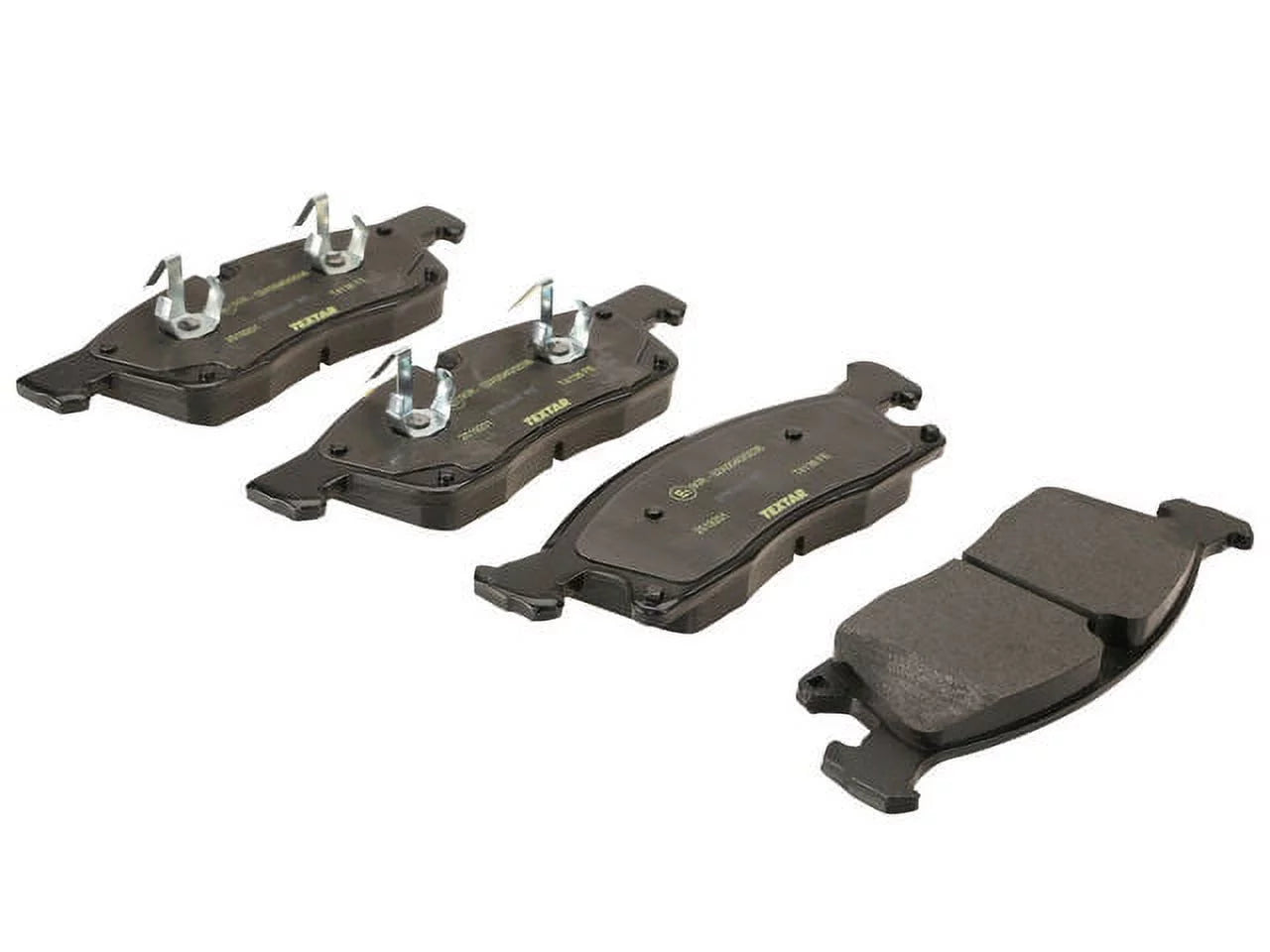 Front Brake Pad Set - Compatible with 2016 - 2018 Mercedes-Benz GLE350 2017