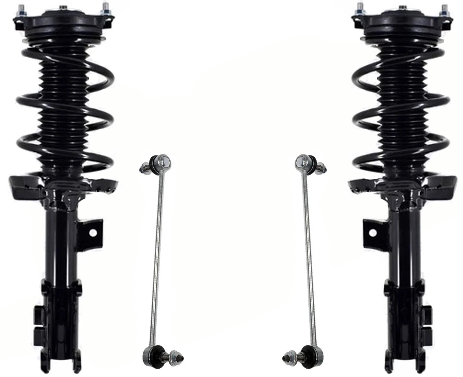 Front Complete Struts & Sway Bar Links For Kia Optima 1.6L 2.4L 2016-2020