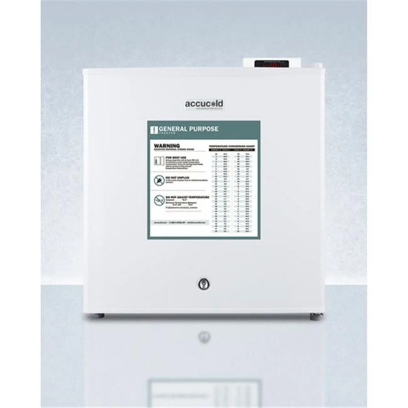 Summit Appliance  20 x 18.5 x 17.63 in. Compact General Purpose All-Freezer, White