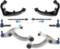 Front Lower & Upper Control Arms & Tie Rods For 1500 4 Wheel Drive 2019-2023