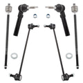 BOXI 6pcs Front Inner Outer Tie Rods Sway Bars for Town & Country 2008-2016 / for Dodge Grand 2008 2009 2010 2011 2012 2013 2014 2015 2016 2017 2018 / for VW Routan 2009-2010 | K7258 ES800403 ES80646