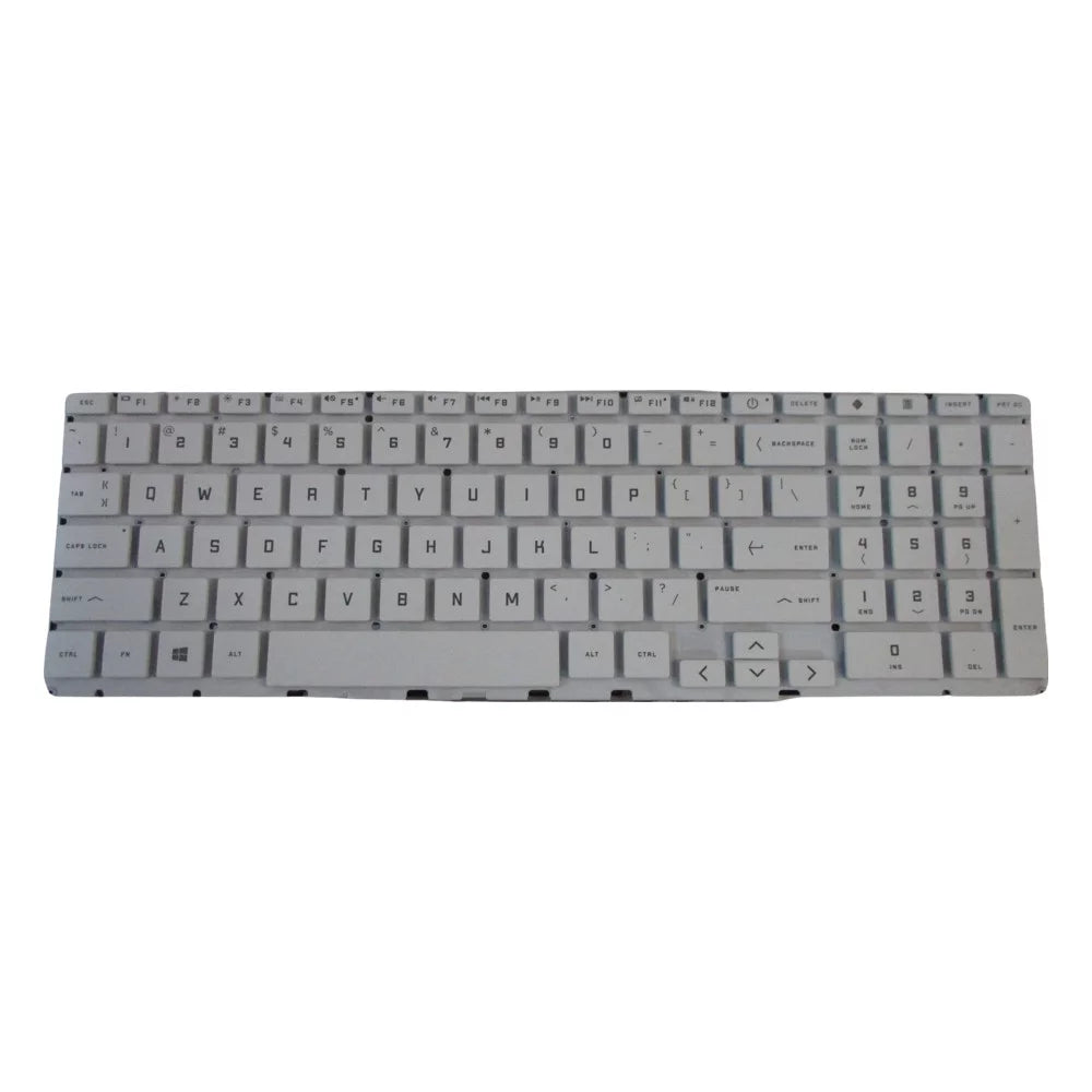 Backlit White Keyboard for HP Victus 16-D 16T-D Laptops