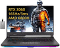 ASUS ROG Strix G15 Gaming Laptop, 15.6 FHD 144Hz Laptop, AMD Ryzen 7-4800H, 32GB RAM, 1TB PCIe SSD, Backlit Keyboard, GeForce RTX 3060 Graphics, Windows 11 Home, Gray, with Hotface 32GB USB Card