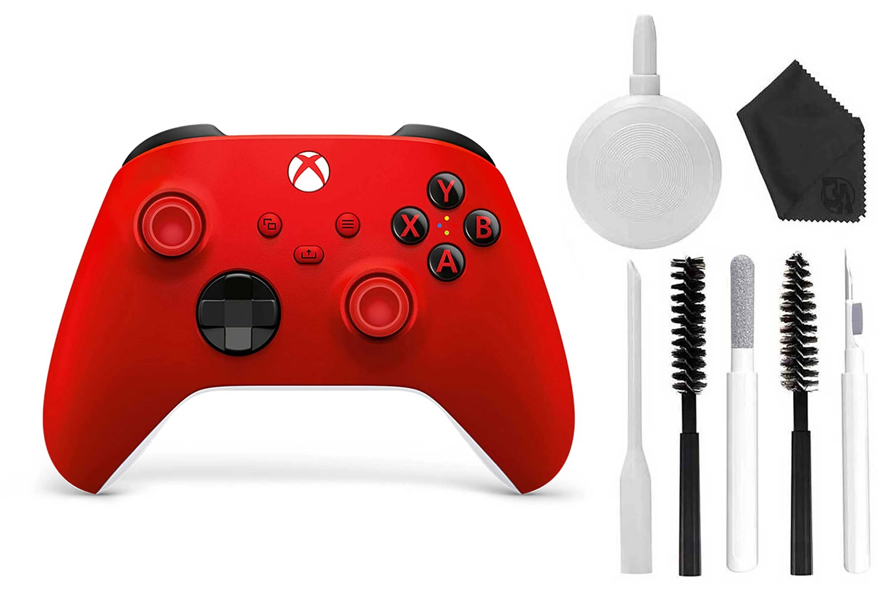 Microsoft QAU-00001 Controller for Xbox Series X, Xbox Series S, and Xbox One, Like New Pulse Red