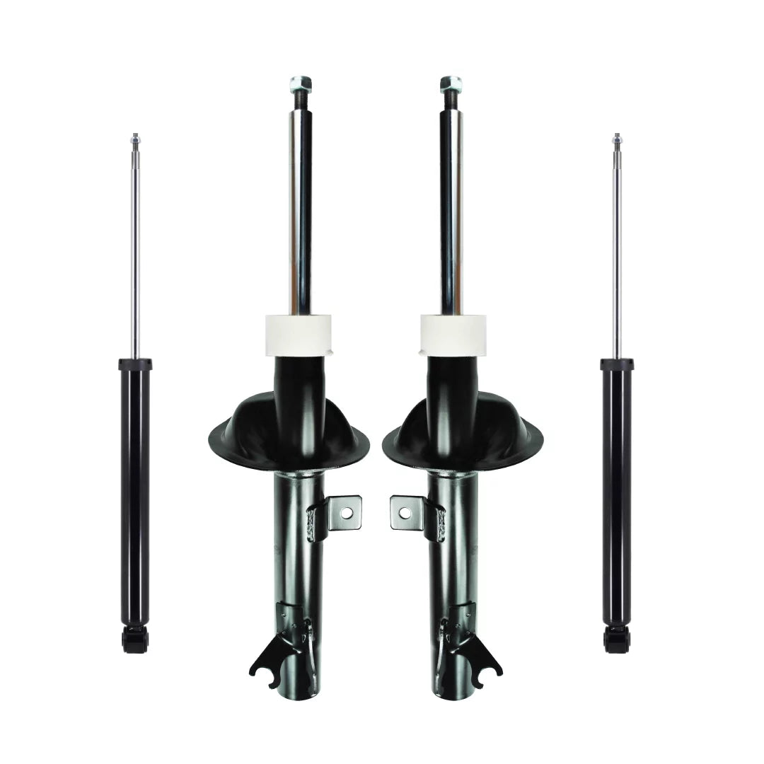 Set Front Suspension Strut Assembly-Rear Shock Absorber For 2000-2005 Ford Focus