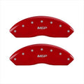 MGP Caliper Covers  Red Caliper Covers - Engraved Front & Rear - Set of 4
