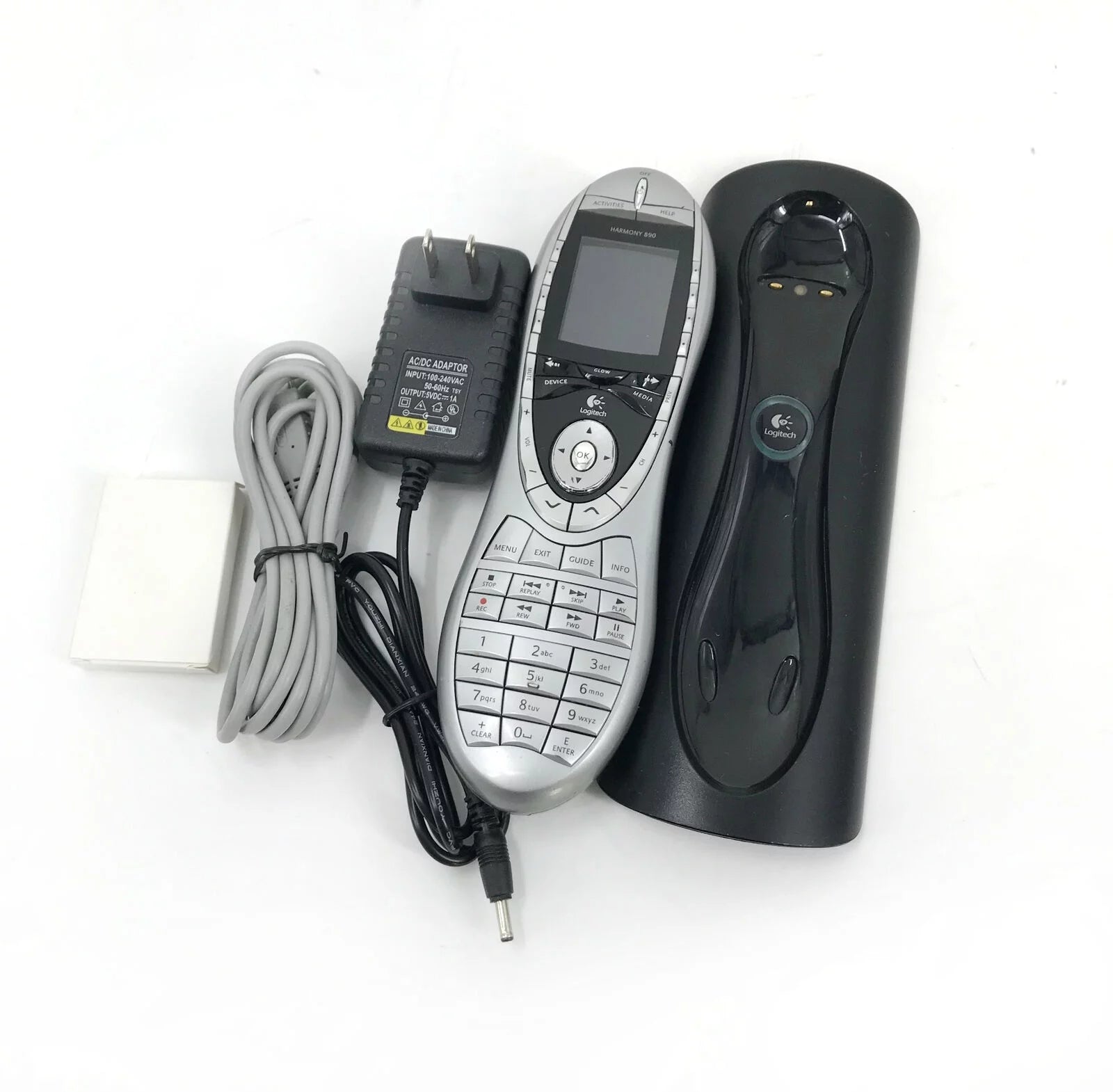 Logitech Harmony 890 Universal Remote Control Advanced LCD #U4729 Used