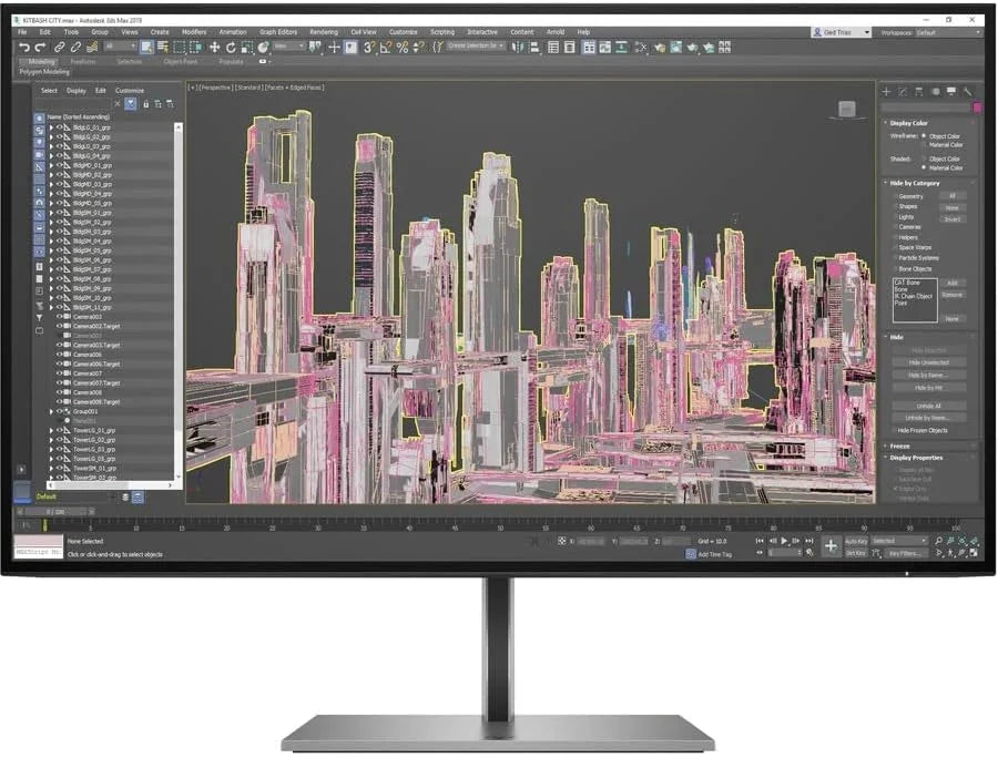 Restored HP Z27u G3 27 QHD LCD Monitor 60hz 5ms Pivot Rotate Anti-Glare Height Adjust (Refurbished)