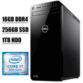 2020 Flagship Dell XPS 8930 Desktop Computer I 9th Gen Intel Octa-Core i7-9700 Up to 4.7GHz I 16GB DDR4 256GB SSD 1TB HDD I Nvidia GeForce GTX1650 4GB HDMI USB-C 3.1 Bluetooth 4.2 DVD Win 10