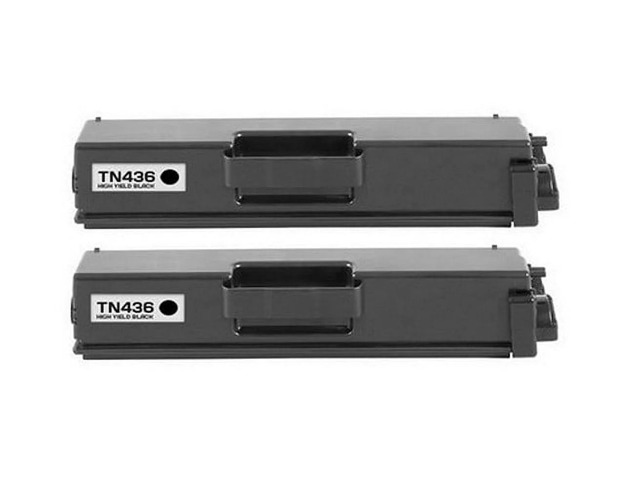 PrinterDash Compatible Replacement for BRTTN-436BK_2PK - Black
