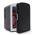 Uber Appliance Uber Chill 2.0 Dry Erase White Board Personal Mini Fridge 4 Liter 6 Can Thermoelectric - (Black)