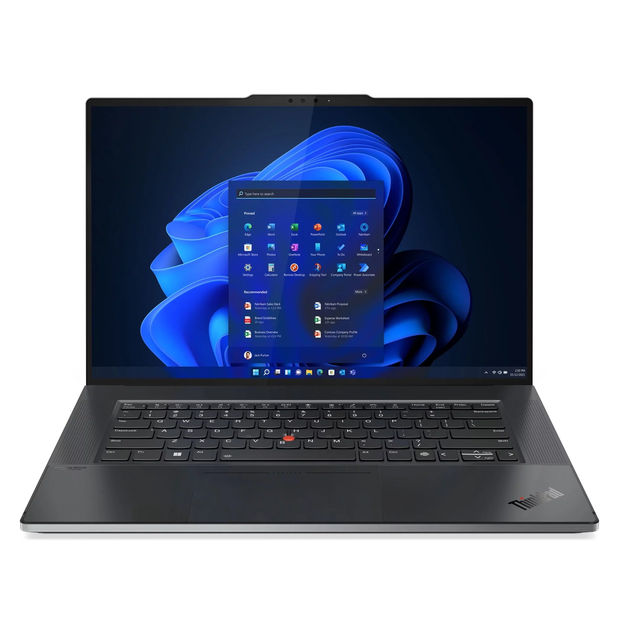 Lenovo ThinkPad Z16 AMD Laptop, 16, Ryzen 7 PRO 6850H, AMD Radeon, 32GB, 2TB, One YR Onsite Warranty