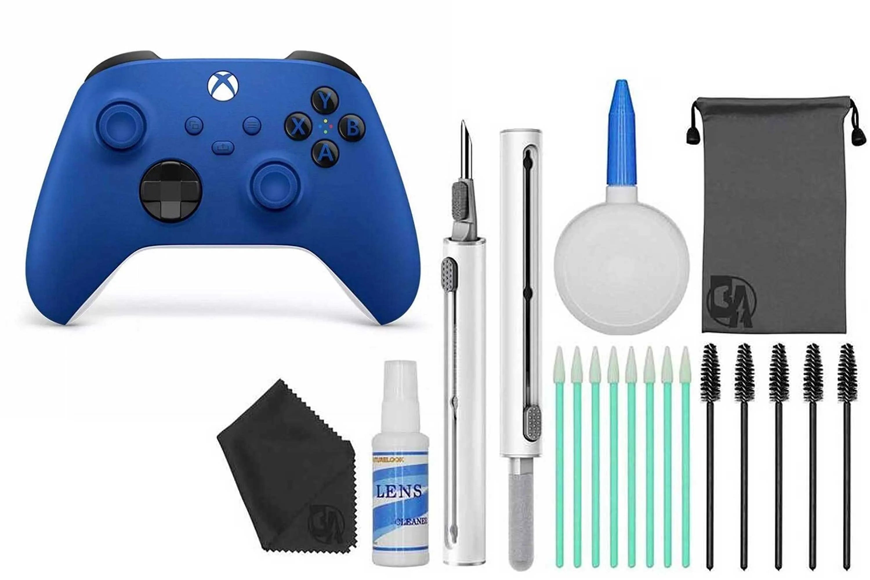 Microsoft QAU-00001 Controller for Xbox Series X, Xbox Series S, and Xbox One, Like New Shock Blue