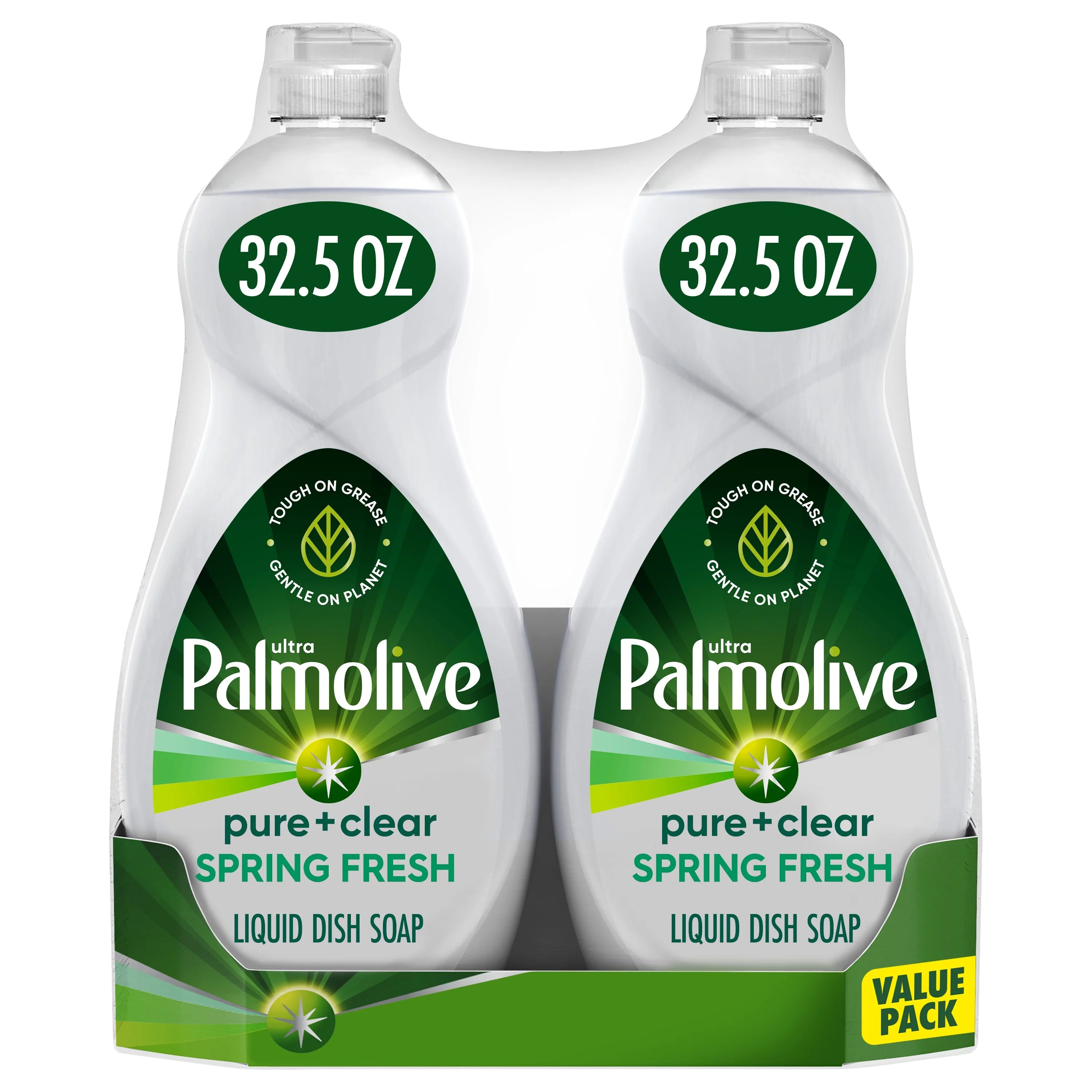 Palmolive Liquid Dish Soap, Unscented, 32.5 Ounce, 2 Count