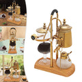 New Belgium Luxury Coffee Maker for Family Syphon Siphon Coffee Machine 400ml Gold - 41788
