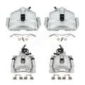 CMX Front Rear Disc Brake Caliper Assembly Left Right Side (Driver Passenger) Kit For 2008-2009 Audi TT KBC-100466