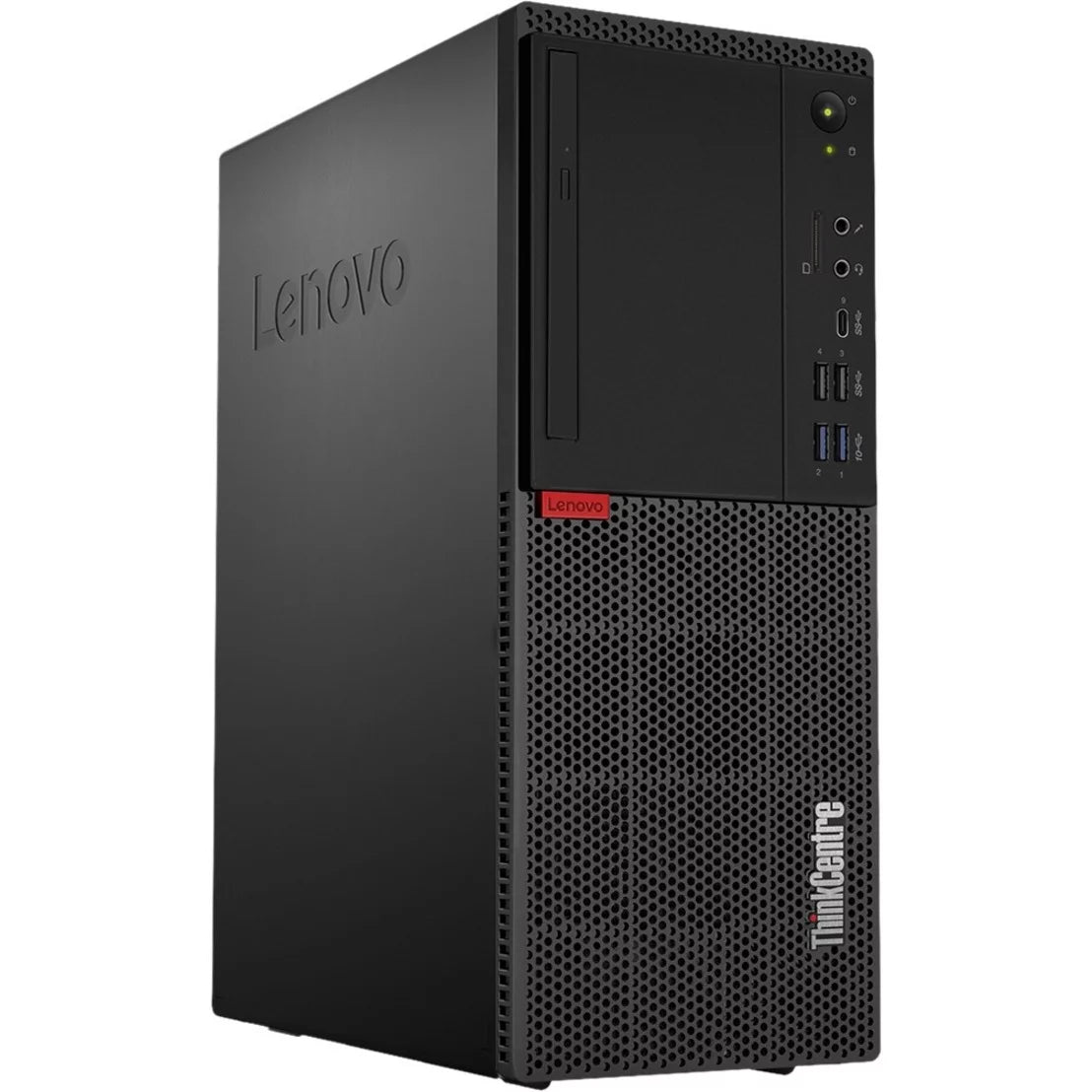 Lenovo ThinkCentre Desktop Tower Computer, Intel Core i5 i5-8400, 8GB RAM, 512GB SSD, DVD Writer, Windows 10 Pro, 10SQ001JUS