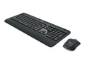 Logitech MK540 Advanced Wireless Keyboard and Mouse Combo for Windows (French Layout)