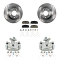 Transit Auto Rear Disc Brake Caliper Rotors And Ceramic Pads Kit For 2003-2005 Mazda 6 KC8-100701C
