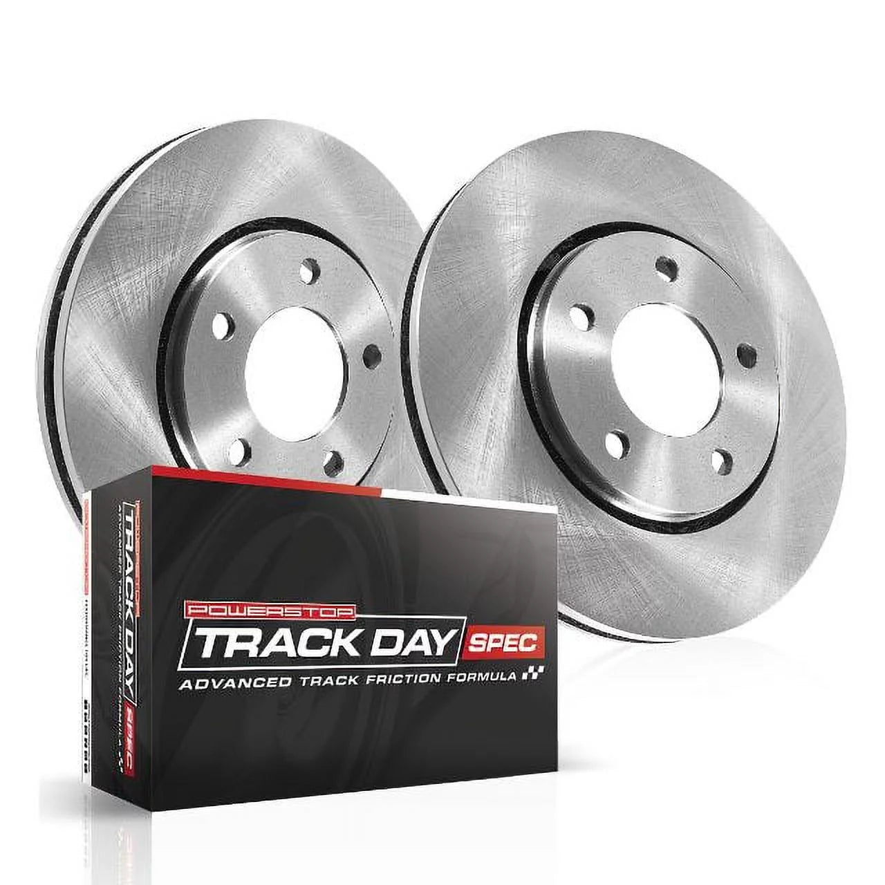 Power Stop Rear Track Day Brake Pad and Rotor Kit TDSK2310