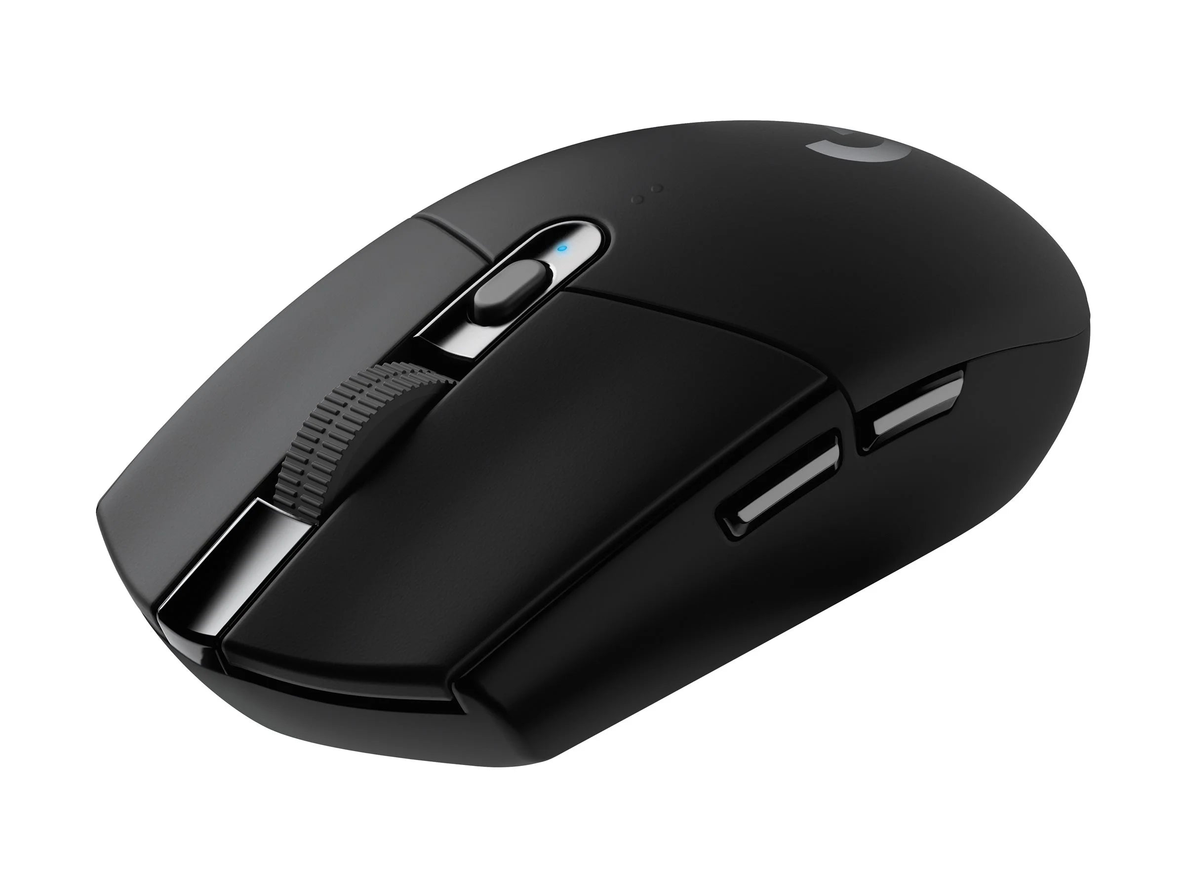 Logitech G G305 - Mouse - optical - 6 buttons - wireless - 2.4 GHz - USB wireless receiver - black - with G240 Mouse Pad