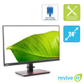 Used Lenovo P24Q-20 24 Widescreen 2560x1440 16:9 LCD Monitor USB HDMI DP - Grade B