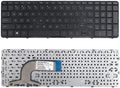 TLBTEK Replacement Keyboard with Frame Compatib HP Pavilio 15-d 15-f 15-g 15-r 15-e 15-f387wm 15-d035dx 15-f233wm 15-f272wm 15-f010wm 15-n290nr 15-e 15-f222wm 15-f271wm US Layout