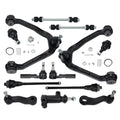 MOCA AUTOPARTS 13Pcs Front Upper Control Arm Ball Joints Tie Rods Fit for 1999-2006 Chevrolet Silverado 1500 GMC Sierra 1500 & 2000-2006 Chevrolet Suburban 1500 GMC Yukon XL 1500