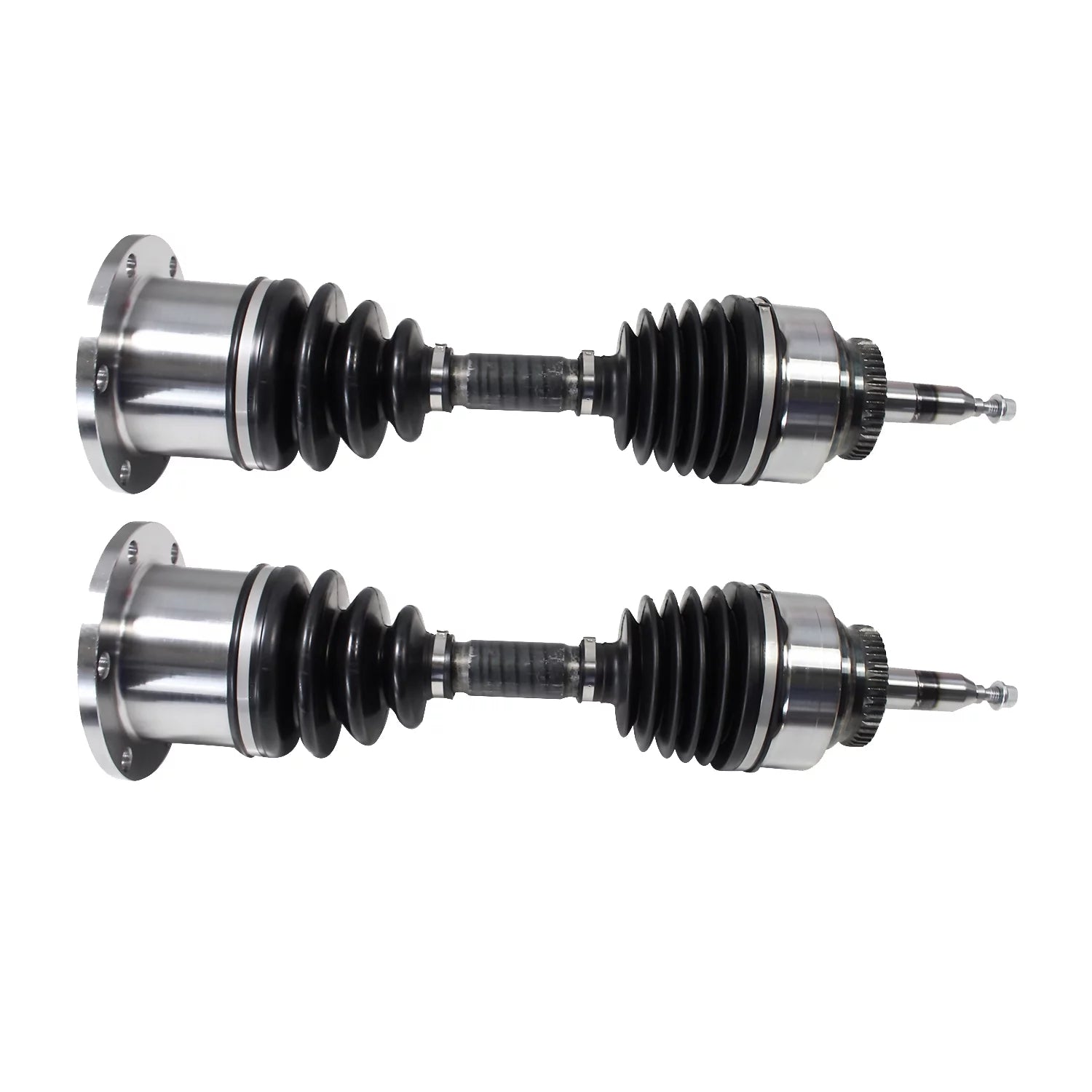 MAXFAVOR Front CV Joint Axle Shaft Pair fit 2003-2008 Ford F150 Expedition, 2003-2008 Lincoln Mark LT Naigator NCV11140