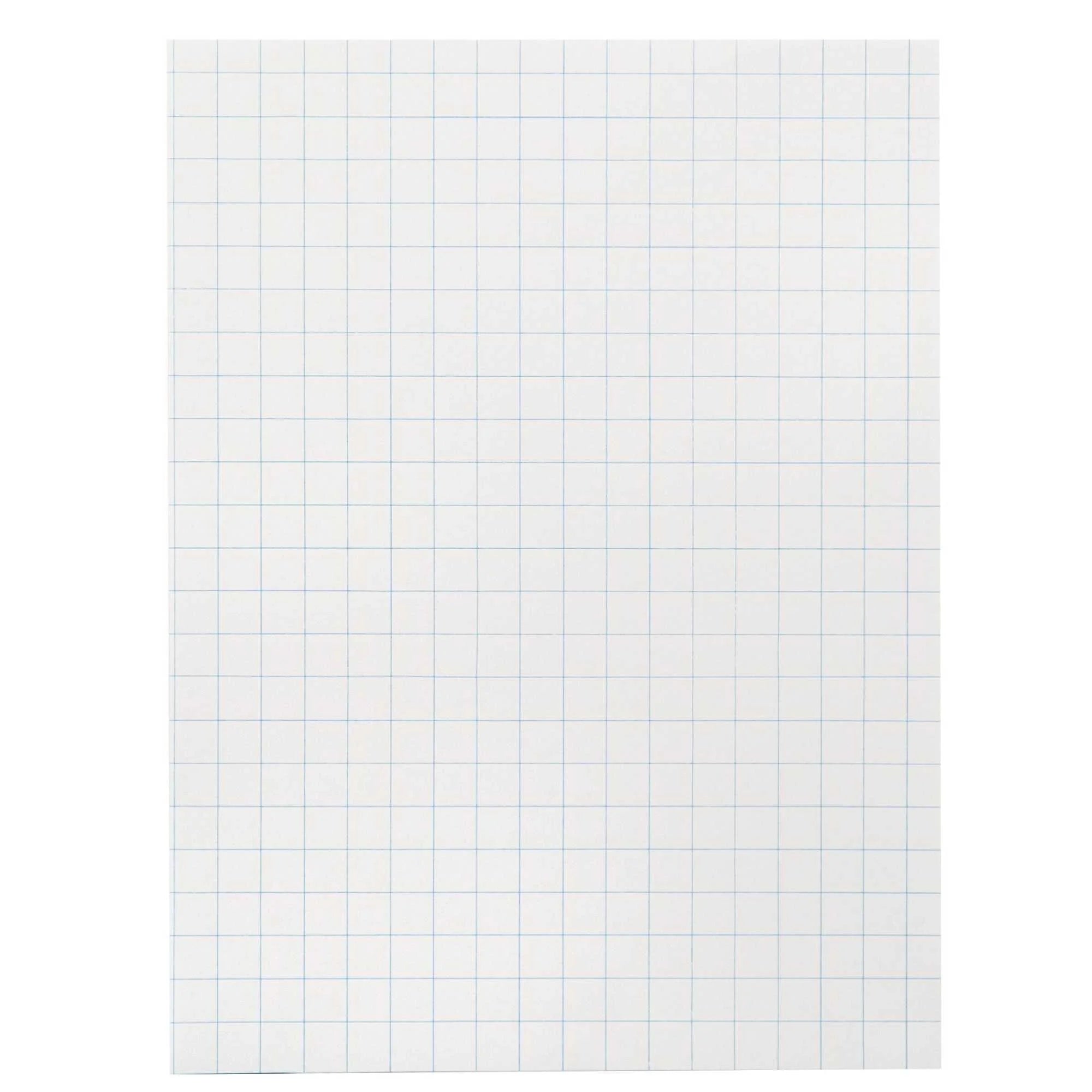 School Smart Graph Paper, 1/2 Inch Rule, 9 x 12 Inches, White, 500 Sheets