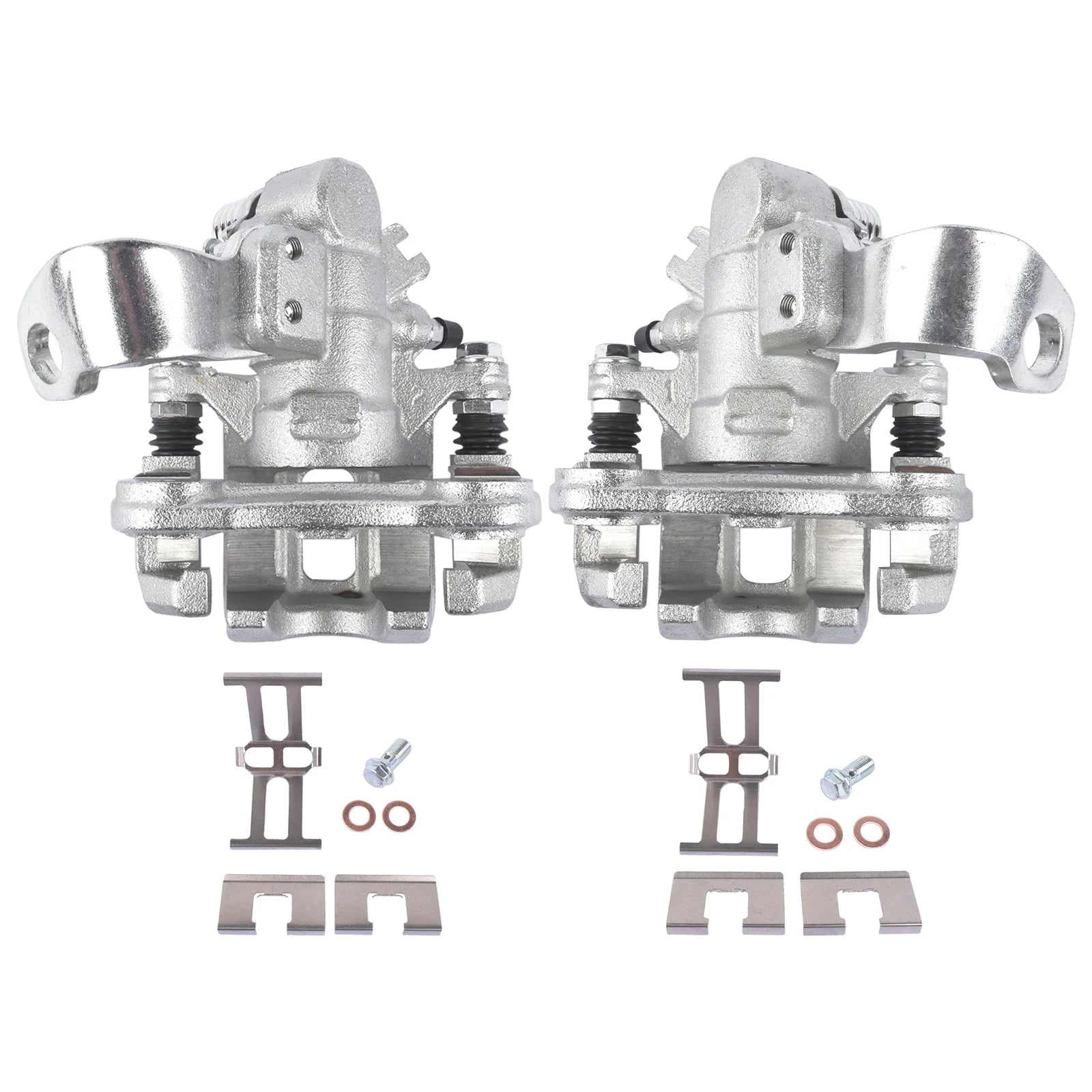 Mustrod 1Pair Left&Right Brake Calipers with Mounting Hardware for Honda Civic, Acura CSX ILX