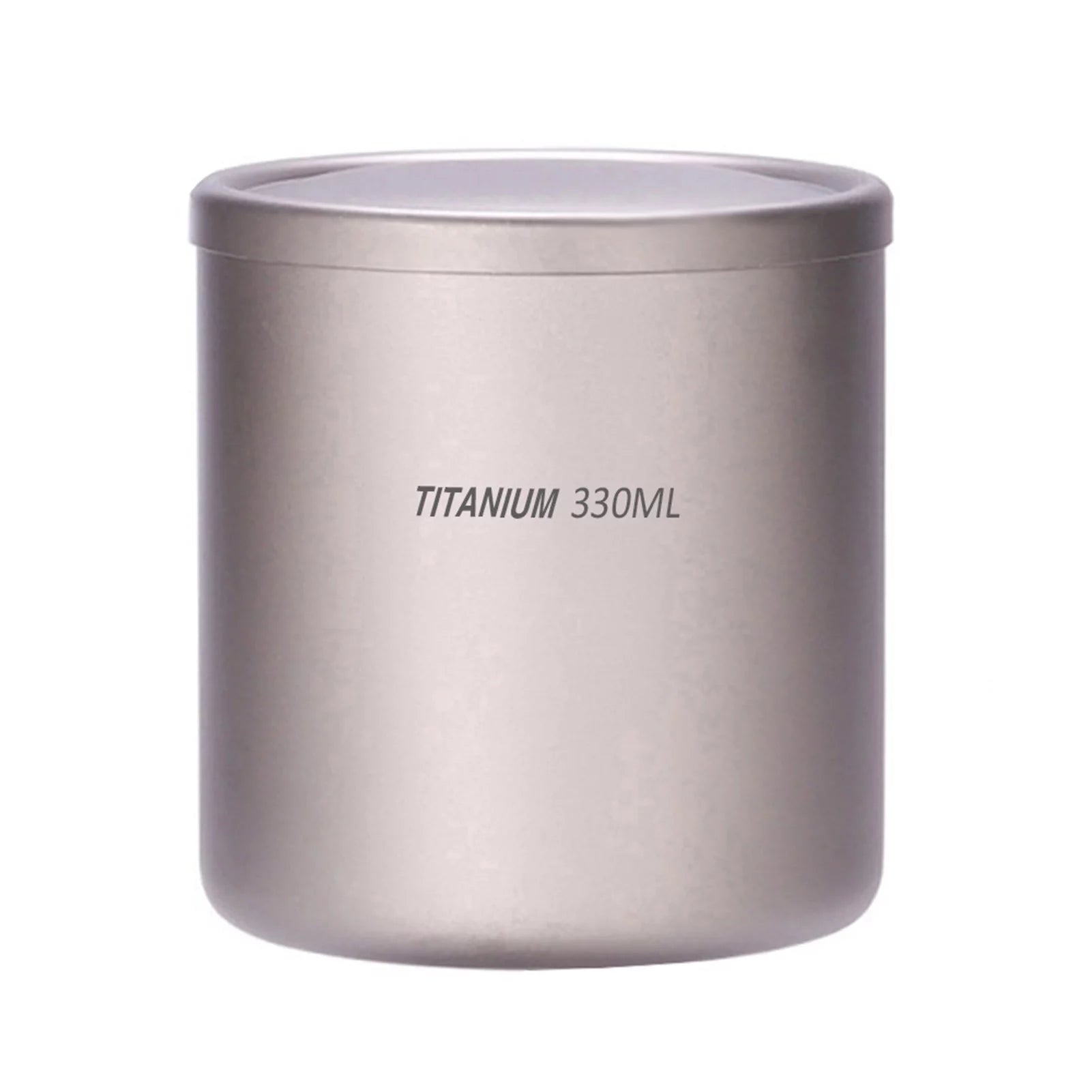 Maboto 220ml/330ml/450ml/550ml Double Wall Titanium Water Cup Coffee Tea Mug for Home Office Outdoor Camping Hiking Backpacking Picnic
