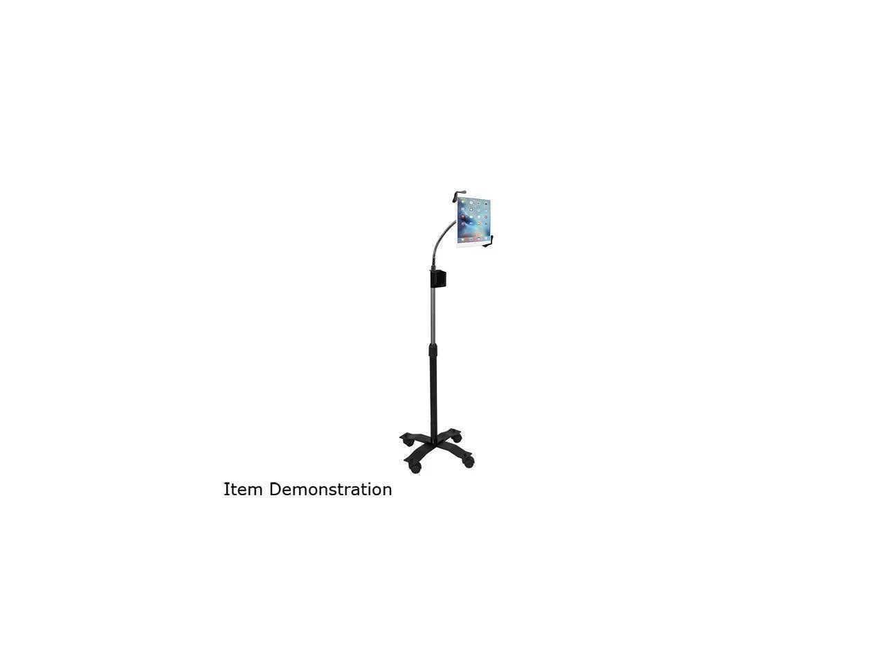 CTA Digital Compact Gooseneck Floor Stand for 7-13 Tablets (PAD-CGS)
