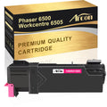 Arcon 1-Pack Compatible Toner for Xerox 106R01595 works with Xerox Phaser 6500 6500N 6500DN WorkCentre 6505 6505N 6505DN Printers (Magenta)