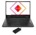 HP OMEN 15-EN0013DX Gaming and Entertainment Laptop (AMD Ryzen 7 4800H 8-Core, 8GB RAM, 2TB PCIe SSD, 15.6 Full HD (1920x1080), GTX 1660 Ti, Wifi, Bluetooth, Webcam, Win 10 Home) with USB Hub